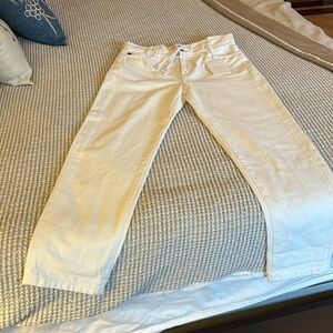 KanCan NWT white denim jeans with rope belt 7/27 size see measurements